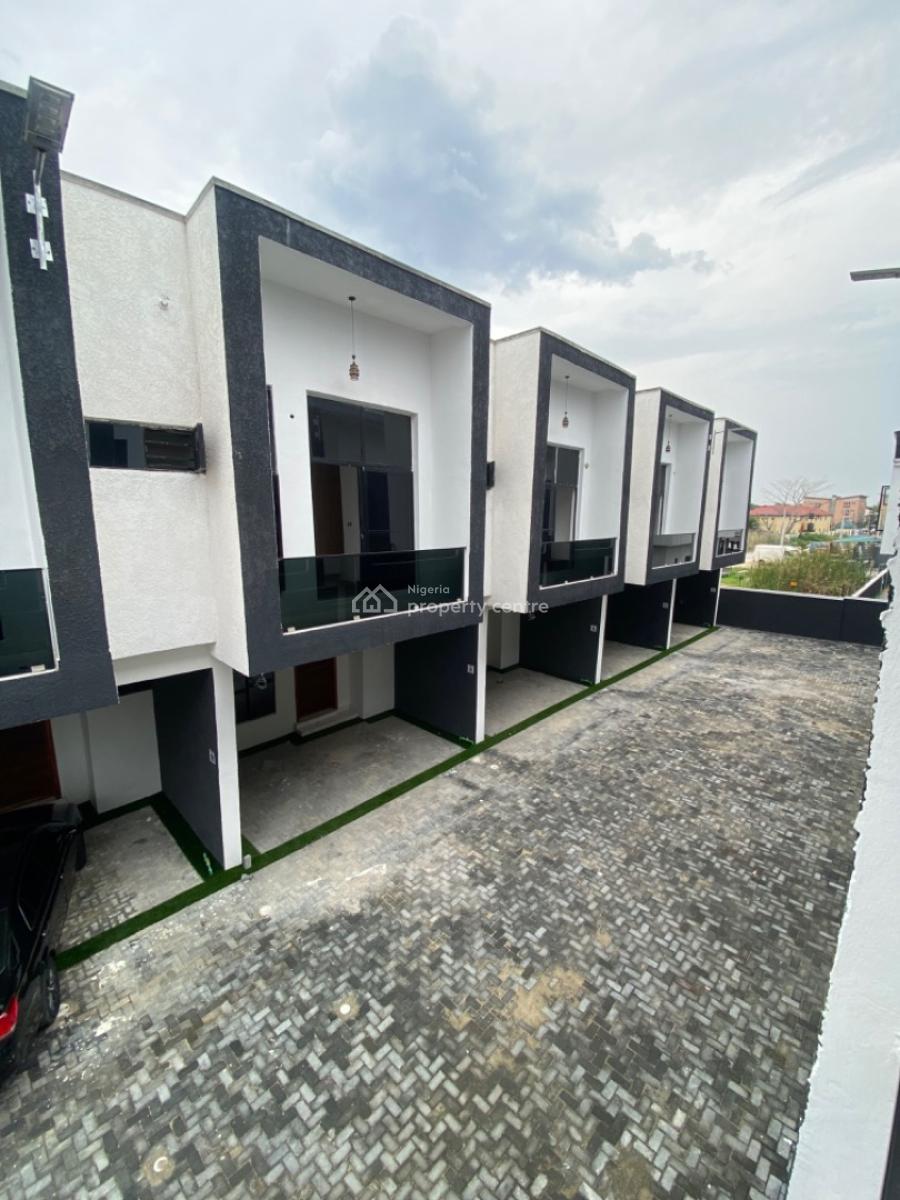 Bran New 4 Bedrooms Terrace Duplex, Ikota -lekki, Ikota, Lekki, Lagos, Terraced Duplex for Rent