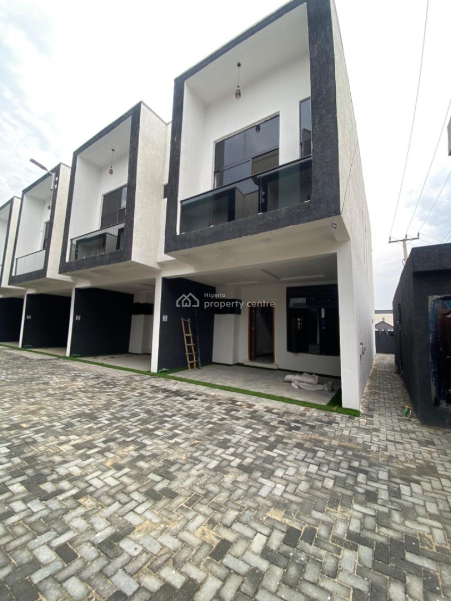 Bran New 4 Bedrooms Terrace Duplex, Ikota -lekki, Ikota, Lekki, Lagos, Terraced Duplex for Rent
