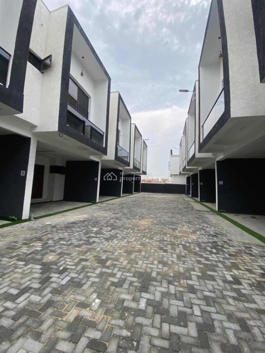Bran New 4 Bedrooms Terrace Duplex, Ikota -lekki, Ikota, Lekki, Lagos, Terraced Duplex for Rent