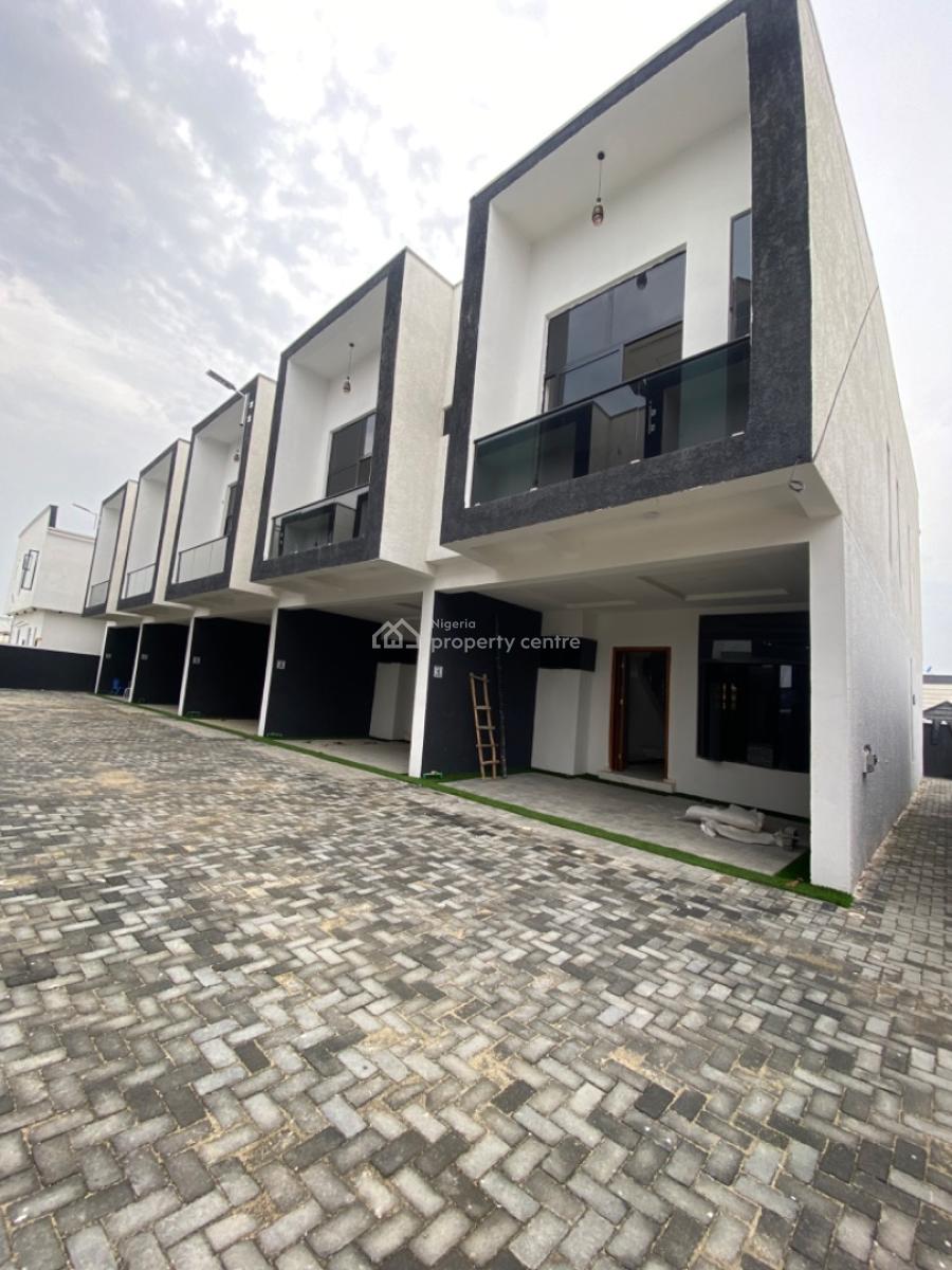 Bran New 4 Bedrooms Terrace Duplex, Ikota -lekki, Ikota, Lekki, Lagos, Terraced Duplex for Rent