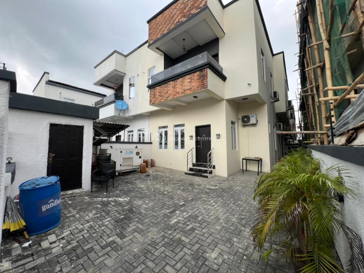 Fully Furnished 4 Bedrooms Semi Detached Duplex with Generator, Ikota -gated Cd, Ikota, Lekki, Lagos, Semi-detached Duplex for Rent