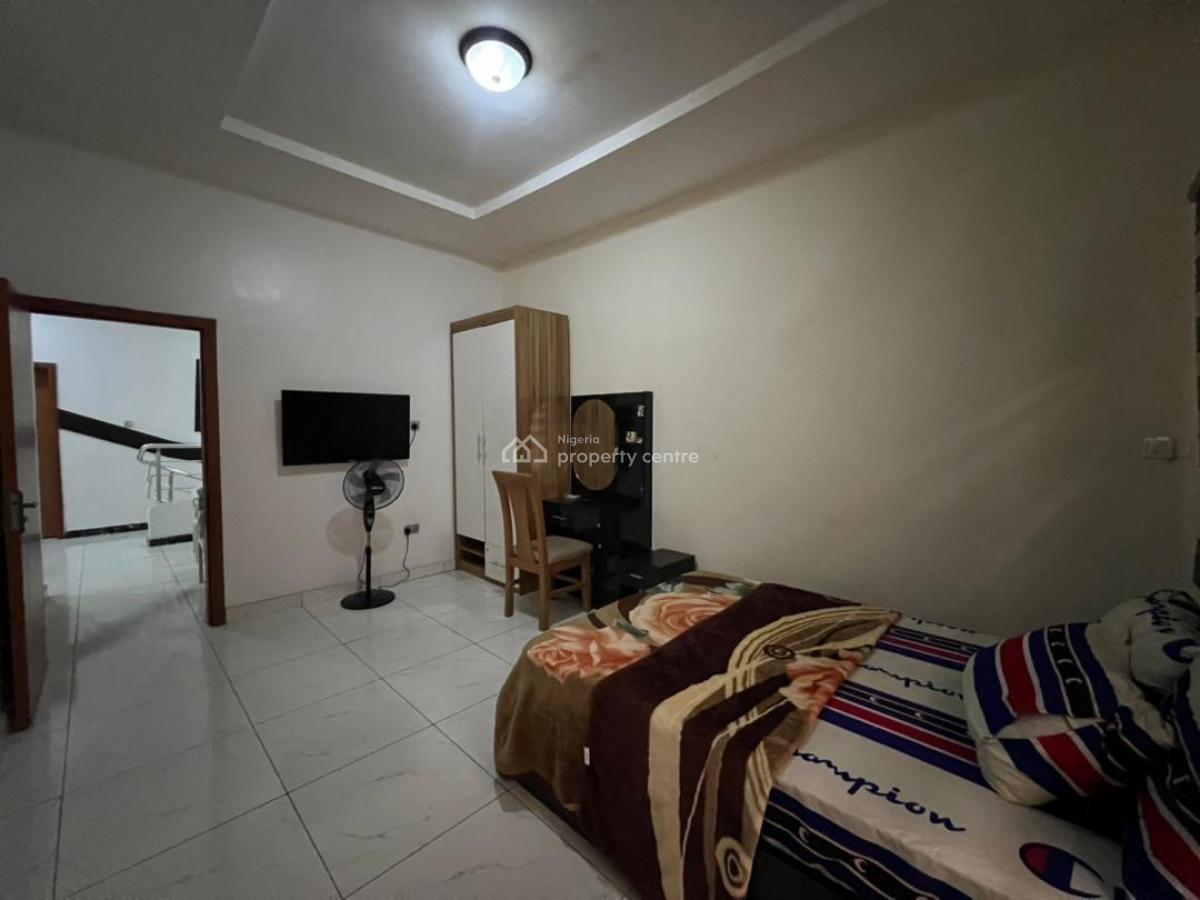 Fully Furnished 4 Bedrooms Semi Detached Duplex with Generator, Ikota -gated Cd, Ikota, Lekki, Lagos, Semi-detached Duplex for Rent
