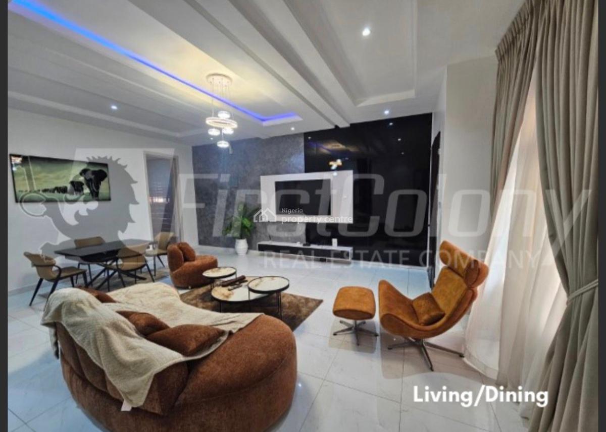 Fully Furnished 3-bedroom Apartment, Oniru, Victoria Island (vi), Lagos, Flat / Apartment for Rent