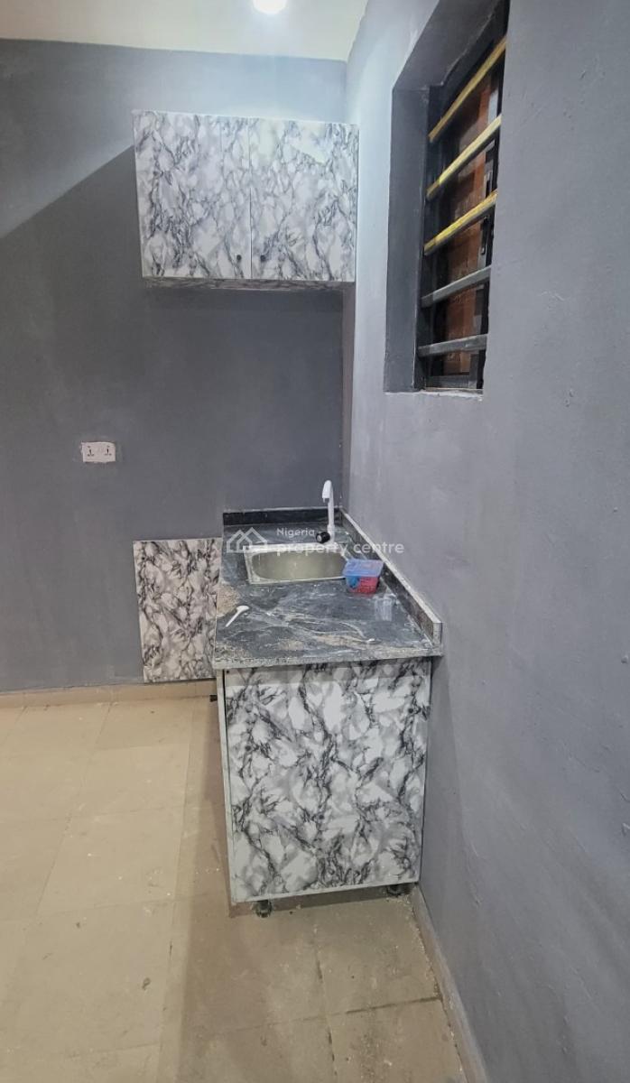 Newly Roomself Contained + Balcony+ (upstairs), Back of Army Cantonment, Opp. Boku Mart, Off Bank Anthony Way, Ikeja, Onigbonbo, Ikeja, Lagos, Self Contain (single Rooms) for Rent