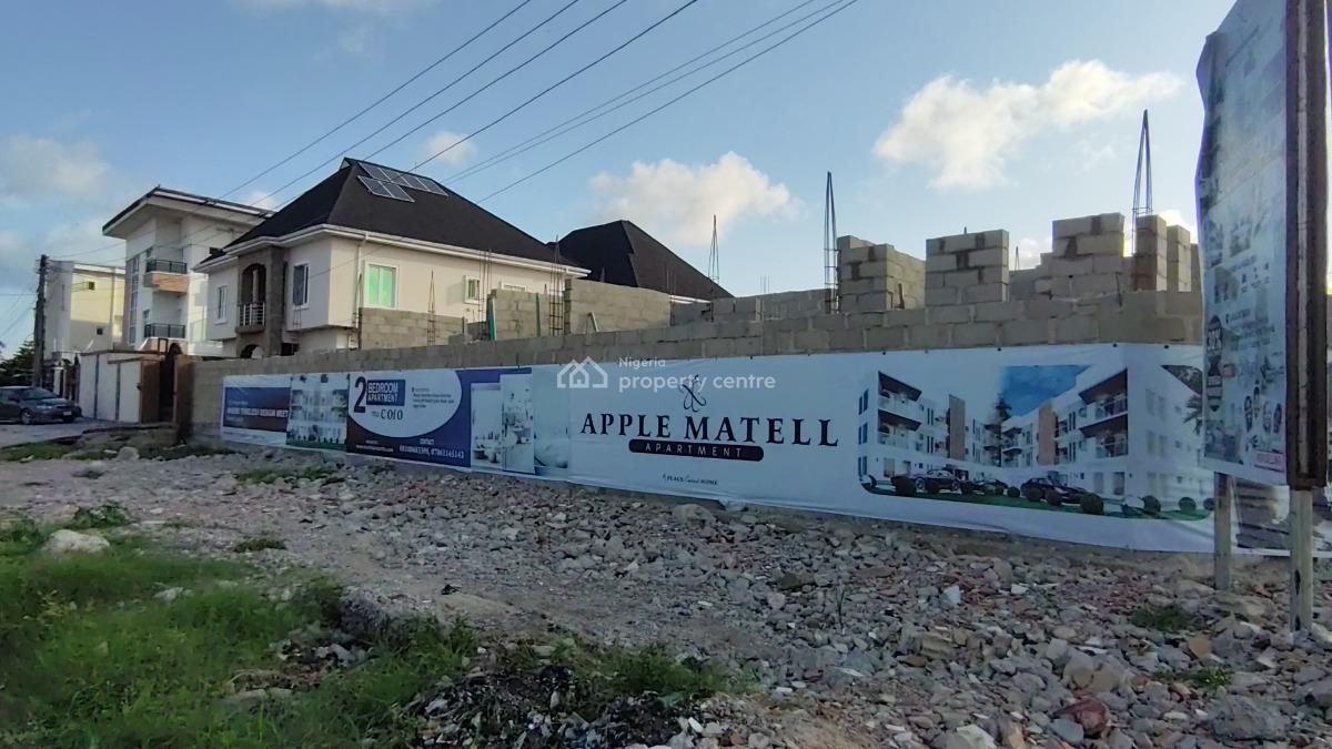 Luxury 2 Bedroom Flats with Classic Features, Apple Matttel ,emerald  Estate  Mobil Road, Ajah, Lagos, Block of Flats for Sale