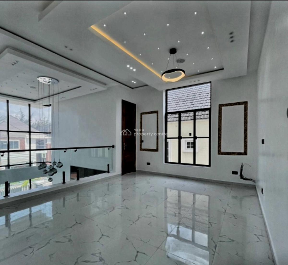 Contemporary 5 Bedroom Fully Detached Duplex with Bq, Lekki County, Lekki, Lagos, House for Sale