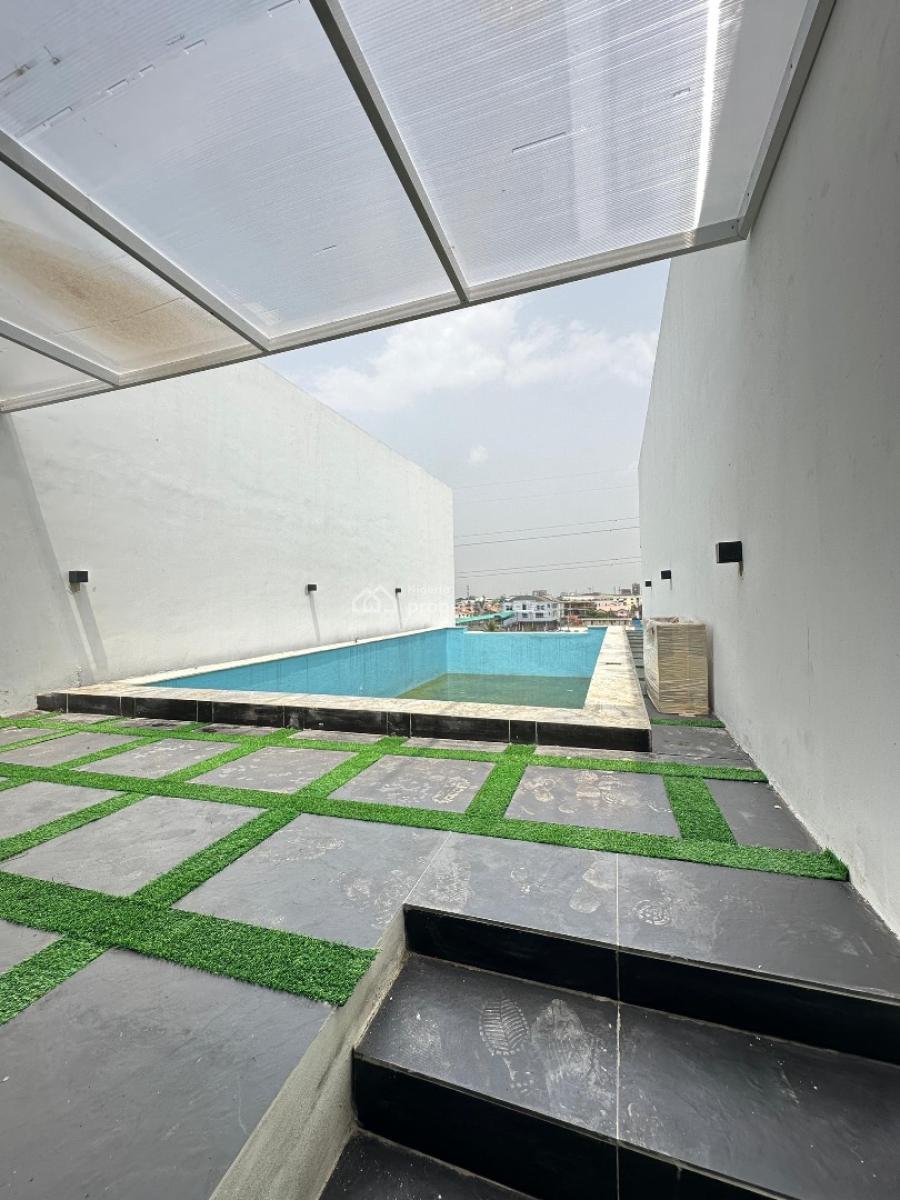 Outstanding Spacious 1 Bedroom Apartment with Elevator, Pool and Gym, Lekki Phase 1, Lekki, Lagos, Mini Flat (room and Parlour) for Sale