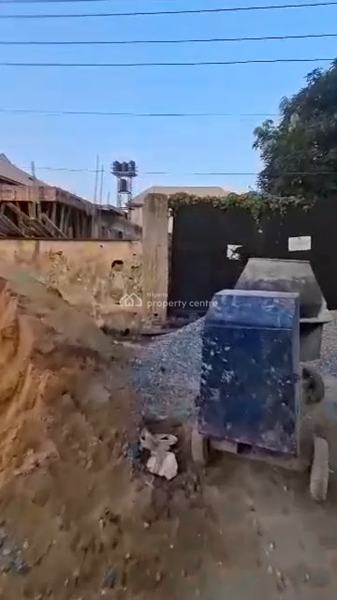 Dry Half Plot of Land,fully Fenced and Gated in a Secured Estate., Ago Palace, Isolo, Lagos, Land for Sale