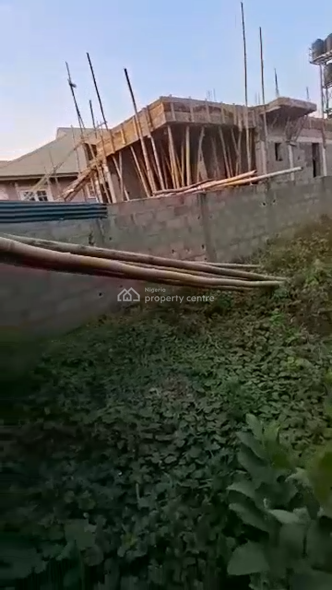 Dry Half Plot of Land,fully Fenced and Gated in a Secured Estate., Ago Palace, Isolo, Lagos, Land for Sale