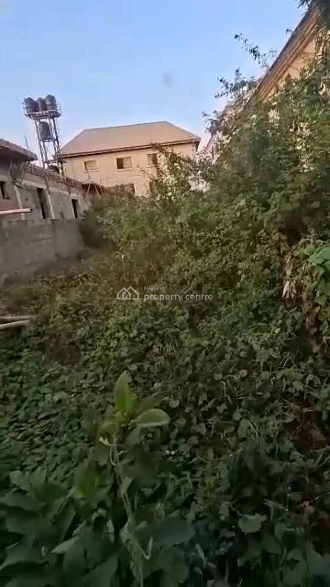 Dry Half Plot of Land,fully Fenced and Gated in a Secured Estate., Ago Palace, Isolo, Lagos, Land for Sale