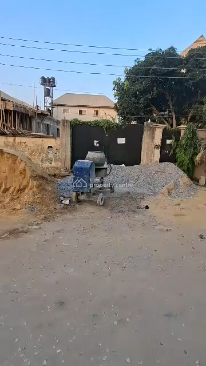 Dry Half Plot of Land,fully Fenced and Gated in a Secured Estate., Ago Palace, Isolo, Lagos, Land for Sale