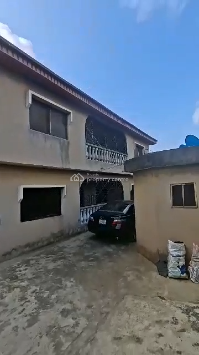 Solidly Built Block of 4flats of Standard 3bedrooms, Ago Palace, Isolo, Lagos, House for Sale