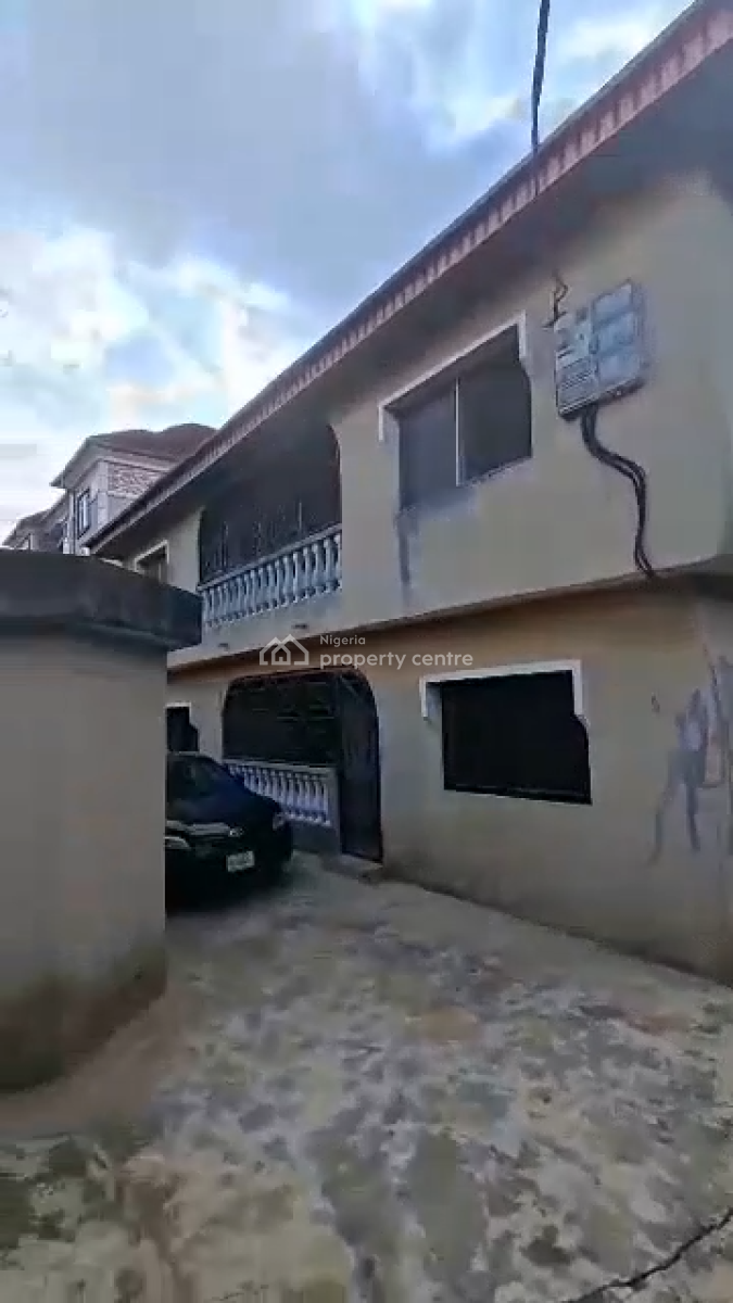 Solidly Built Block of 4flats of Standard 3bedrooms, Ago Palace, Isolo, Lagos, House for Sale
