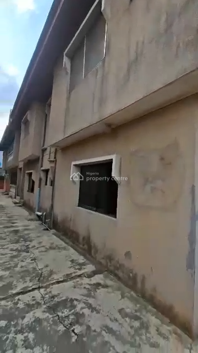 Solidly Built Block of 4flats of Standard 3bedrooms, Ago Palace, Isolo, Lagos, House for Sale