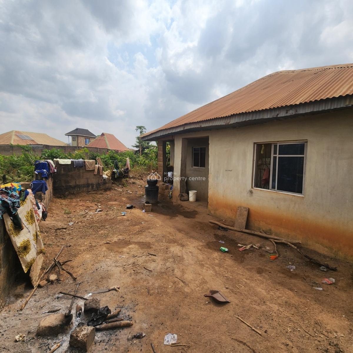 Two Bedroom Flat, Omi Adio, Ido, Oyo, House for Sale