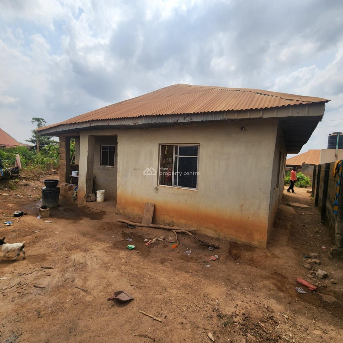 Two Bedroom Flat, Omi Adio, Ido, Oyo, House for Sale