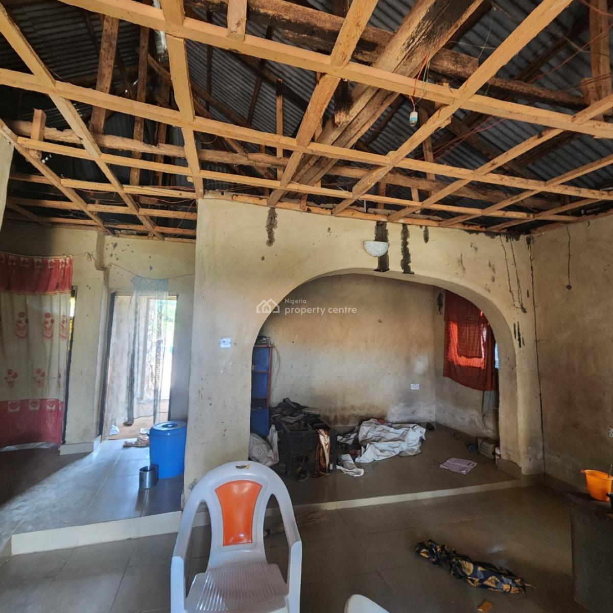 Two Bedroom Flat, Omi Adio, Ido, Oyo, House for Sale