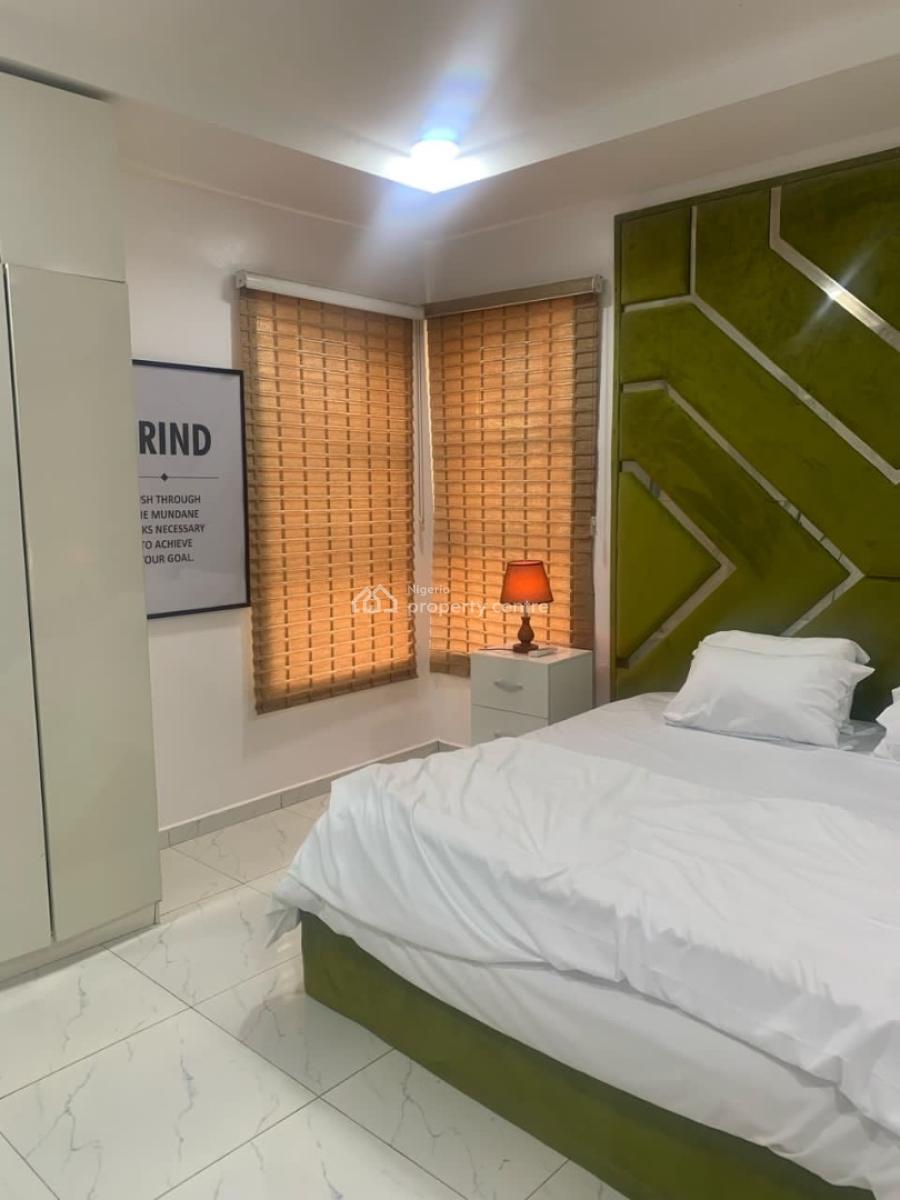 Fully Furnished 2 Bedroom Apartment with 16 Solar Panels and 8 Battery, Lekky County Ikota Lekki Lagos, Ikota, Lekki, Lagos, Flat / Apartment for Rent