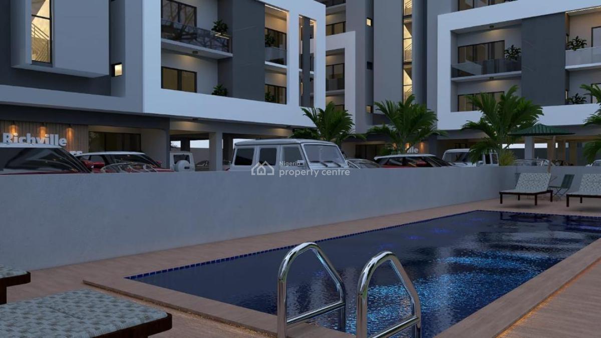 Exotic 3bedroom with Bq Apartments, Richville Estate  Off Admiralty Road, Lekki Phase 1, Lekki, Lagos, Flat / Apartment for Sale