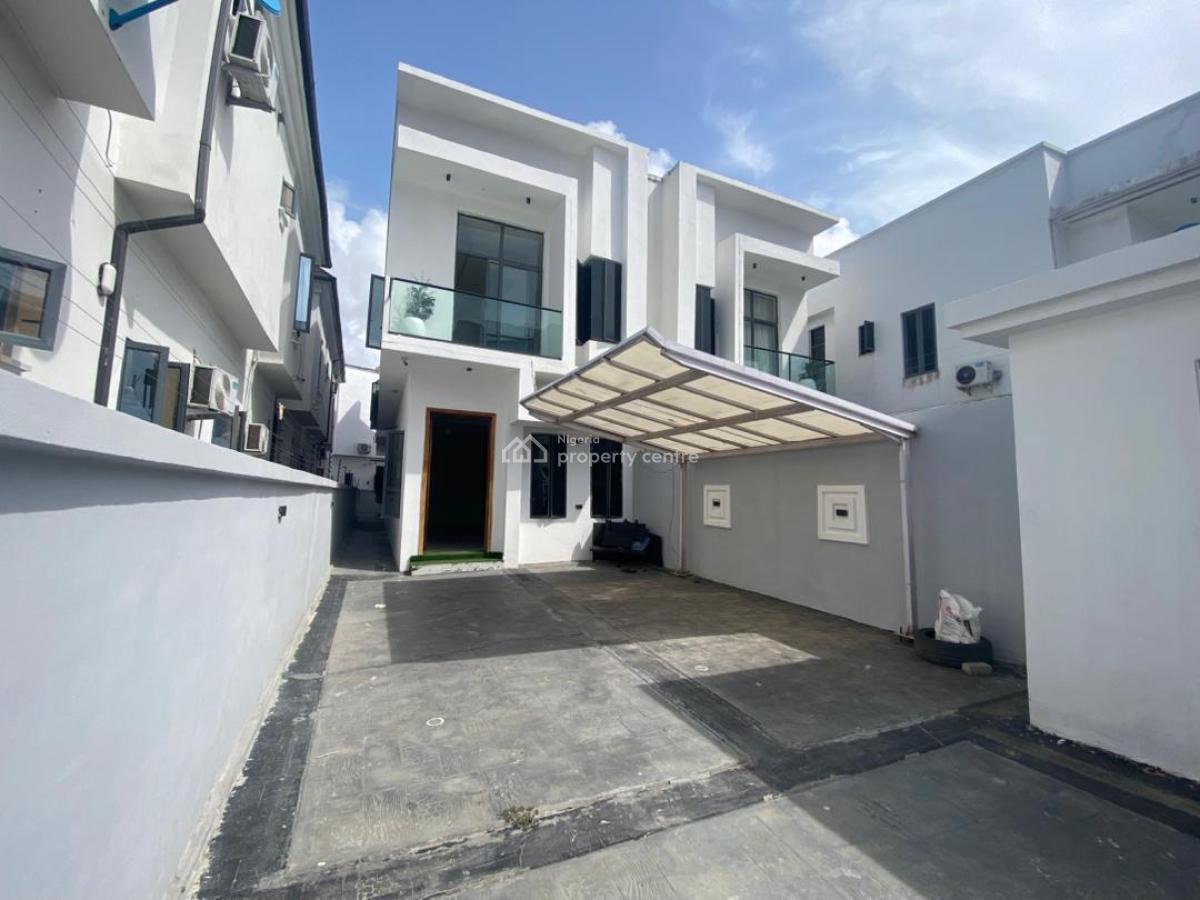 4bedroom Semi Detached Duplex with a Bq, Orchid, Lekki, Lagos, Semi-detached Duplex for Rent