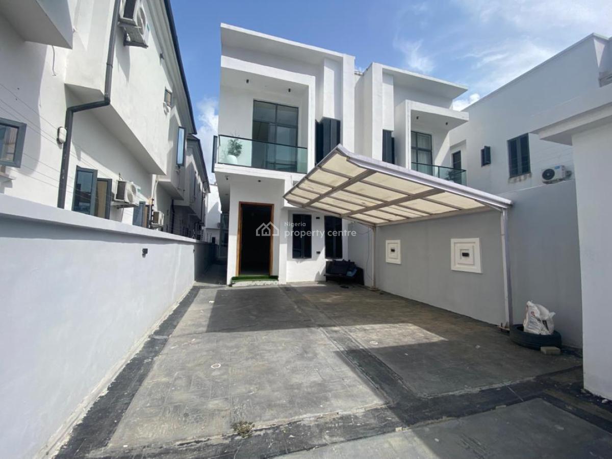 4bedroom Semi Detached Duplex with a Bq, Orchid, Lekki, Lagos, Semi-detached Duplex for Rent