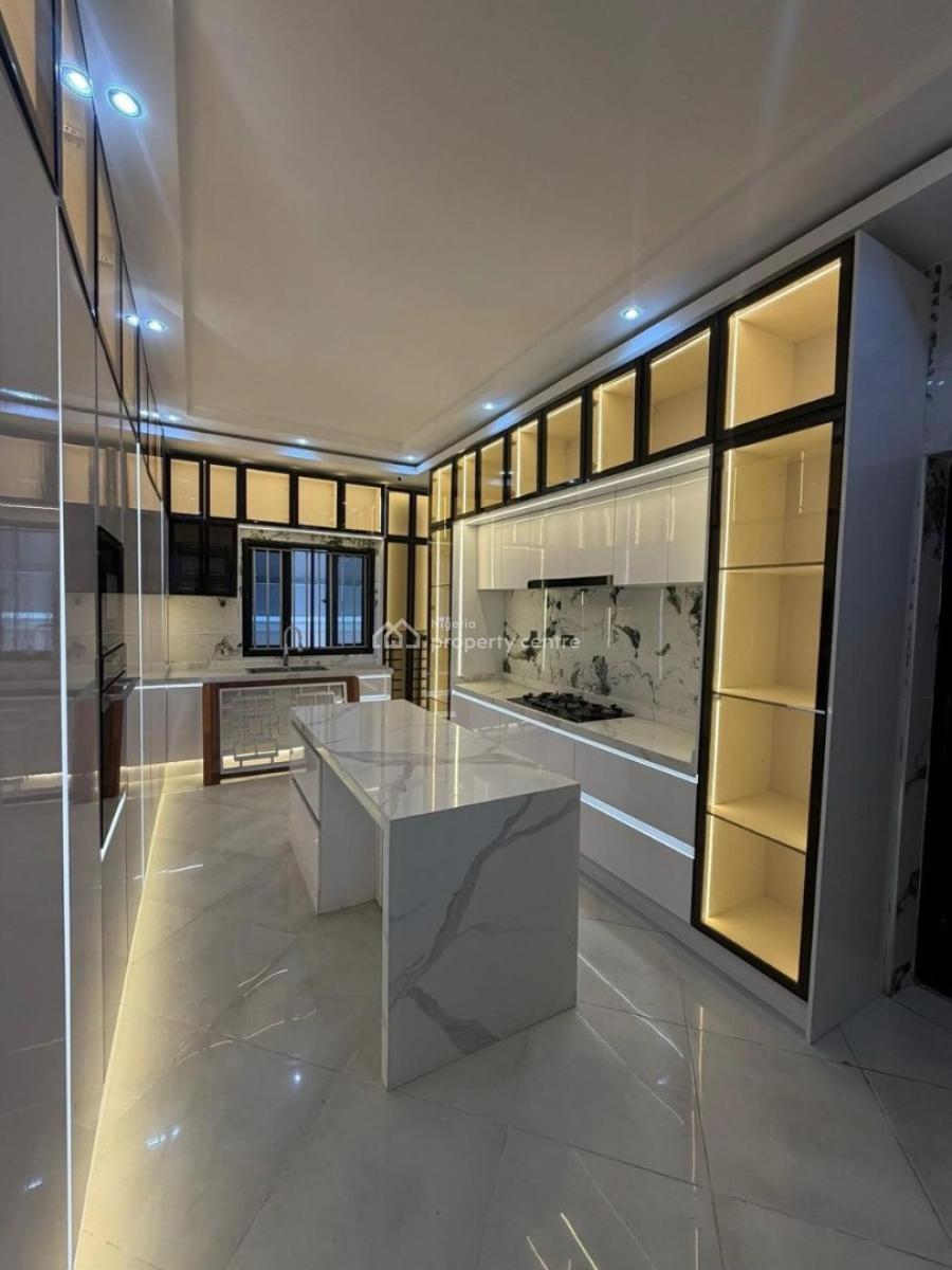 Contemporary 5 Bedroom Home in a Serene Gated Estate with a Rooftop, Lekki Phase 1, Lekki, Lagos, Detached Duplex for Sale