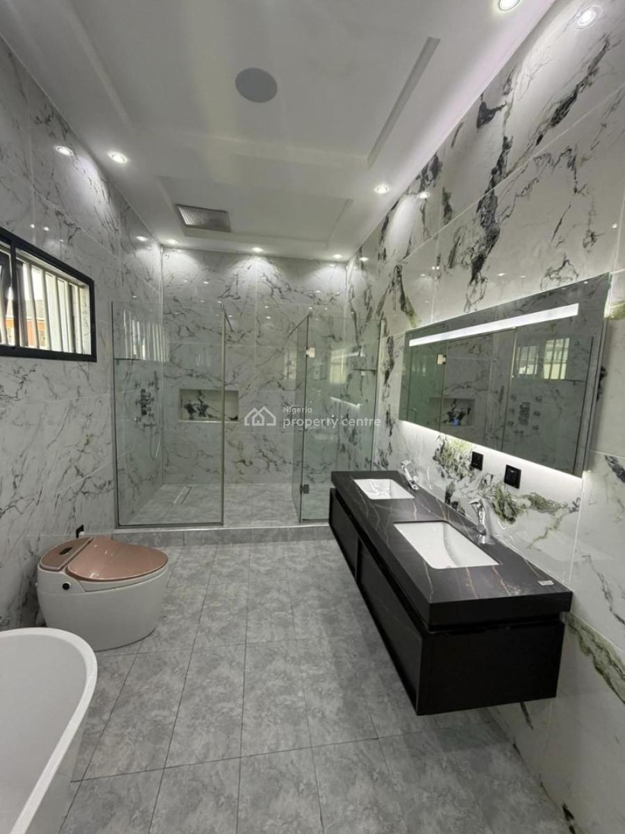 Contemporary 5 Bedroom Home in a Serene Gated Estate with a Rooftop, Lekki Phase 1, Lekki, Lagos, Detached Duplex for Sale