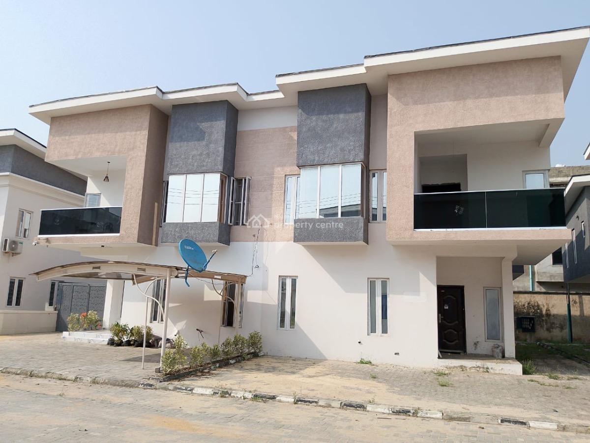 4 Bedroom Semi Detached Duplex, Excellent Road Accessible to Coastal Road, Paradise Court Estate, Eleganza, Orchid Major Road, Lekki, Lagos, Semi-detached Duplex for Sale