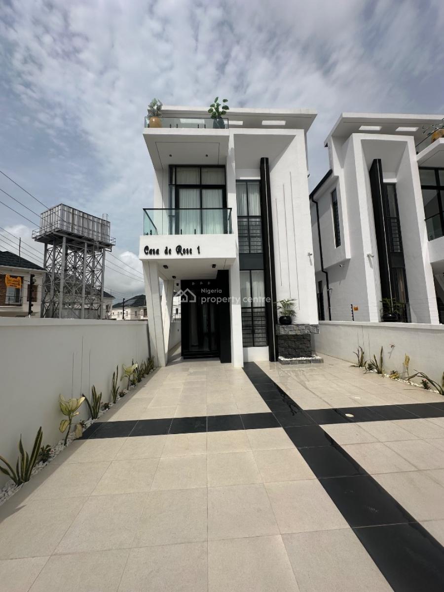 Spaciously Built 5 Bedroom Detached with Bq and Swimming Pool, Ikota, Lekki, Lagos, Detached Duplex for Sale