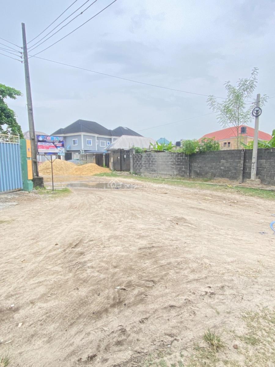 Distress Half Plot of Dryland with Cofo, Peaceland, Ogombo, Ajah, Lagos, Residential Land for Sale