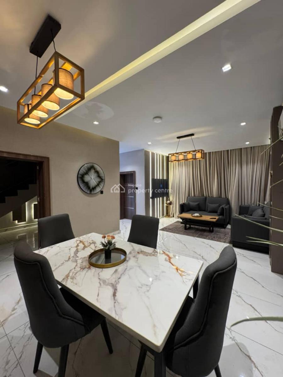 Fully Furnished 4 Bedroom Terrace Duplex with Bq, Mabushi, Abuja, Terraced Duplex for Sale