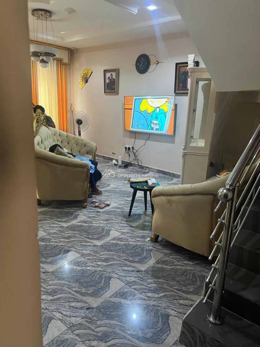 a Very Good Spacious 4-bedroom Terrace Duplex + 1bq, Apo-gudu District, Abuja. ( By Cedarcrest Hospital), Apo, Abuja, Terraced Duplex for Rent