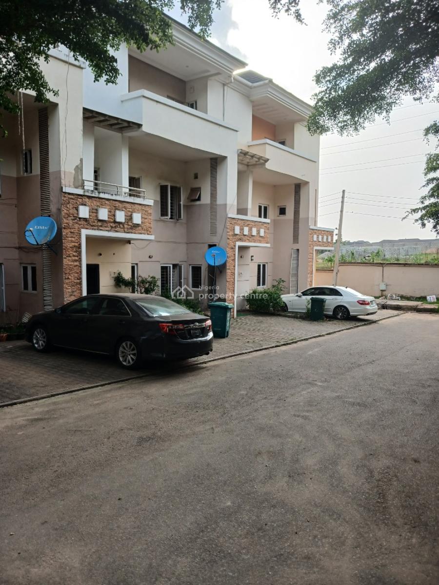 a Very Good Spacious 4-bedroom Terrace Duplex + 1 Bq, By Cedarcrest Hospital, Apo, Abuja, Terraced Duplex for Rent