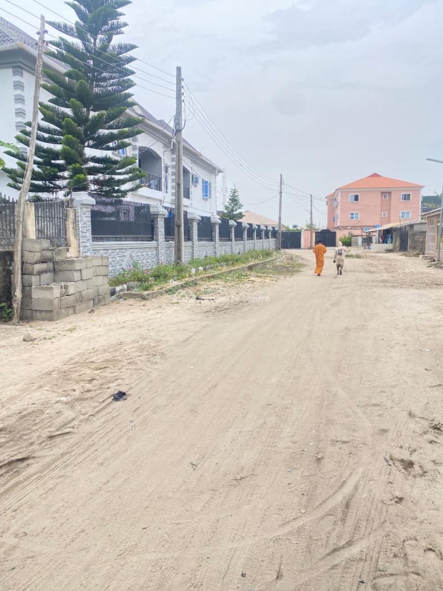 650sqm Fenced and Gated Land in a Built Up Area, Peaceland Ogombo Ajah, Ogombo, Ajah, Lagos, Residential Land for Sale