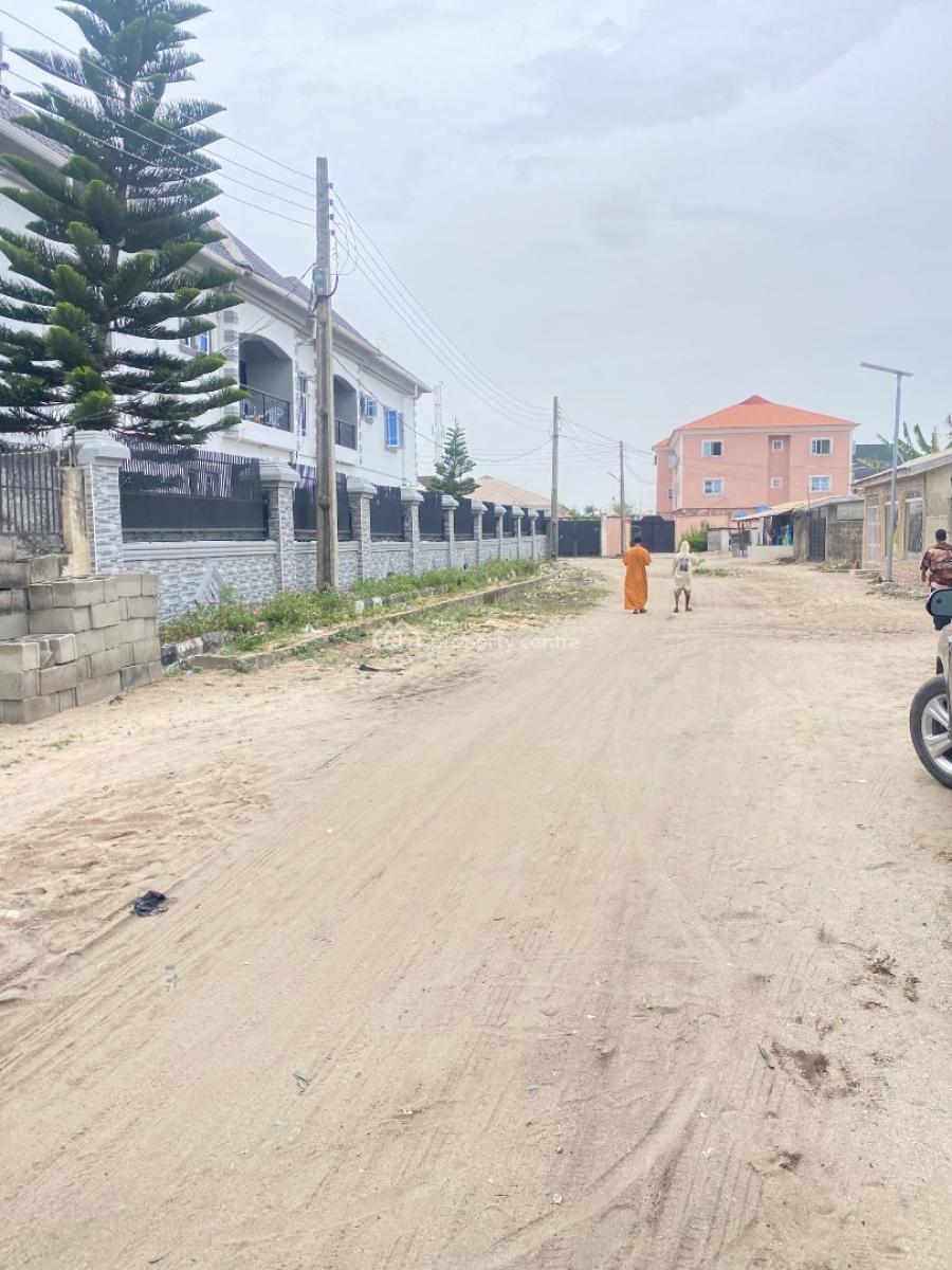 650sqm Fenced and Gated Land in a Built Up Area, Peaceland Ogombo Ajah, Ogombo, Ajah, Lagos, Residential Land for Sale