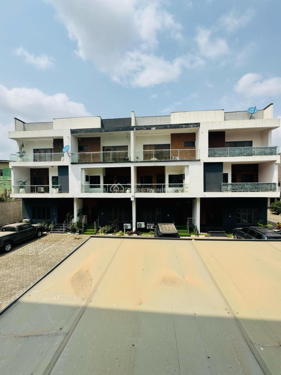 Stunningly Built 4 Bedroom Terrace Duplex + Bq in Gated & Secure Estat, Pen Cinema, Agege, Lagos, Terraced Duplex for Sale