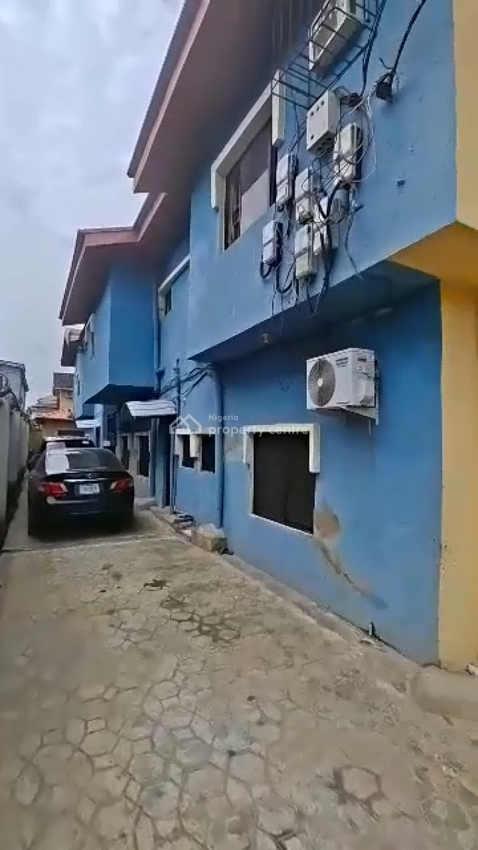 Well Renovated Block of 7flats in a Secured Estate, Ago Palace, Isolo, Lagos, Block of Flats for Sale