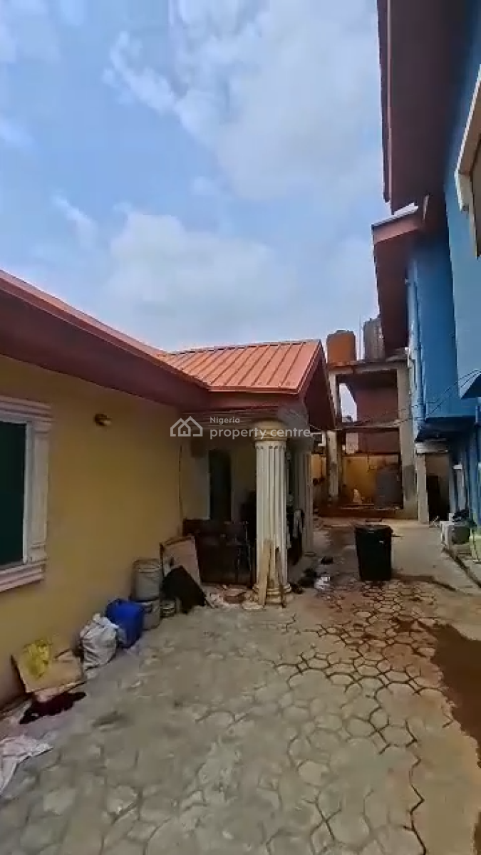 Well Renovated Block of 7flats in a Secured Estate, Ago Palace, Isolo, Lagos, Block of Flats for Sale