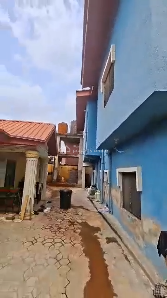 Well Renovated Block of 7flats in a Secured Estate, Ago Palace, Isolo, Lagos, Block of Flats for Sale