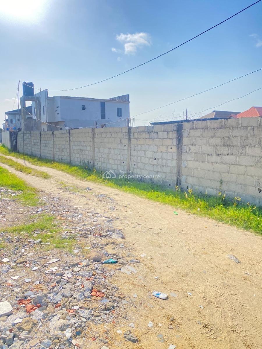 Half Plot of Land Measuring 350sqm at Temidayo Enclave Estate Ogombo, Temidayo Enclave Estate Ogombo , Off Peaceland Estate, Ogombo, Ajah, Lagos, Residential Land for Sale