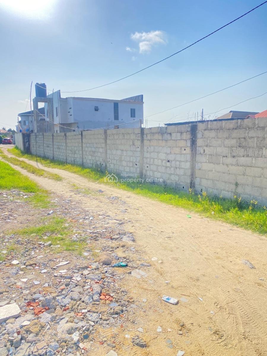 Half Plot of Land Measuring 350sqm at Temidayo Enclave Estate Ogombo, Temidayo Enclave Estate Ogombo , Off Peaceland Estate, Ogombo, Ajah, Lagos, Residential Land for Sale