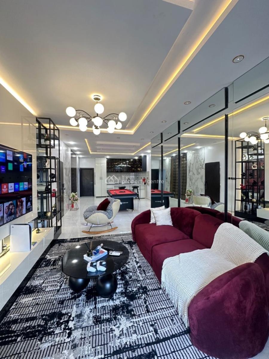Luxury Furnished 2 Bedroom Apartment + Cinema, Ikate, Lekki, Lagos, Flat / Apartment for Rent