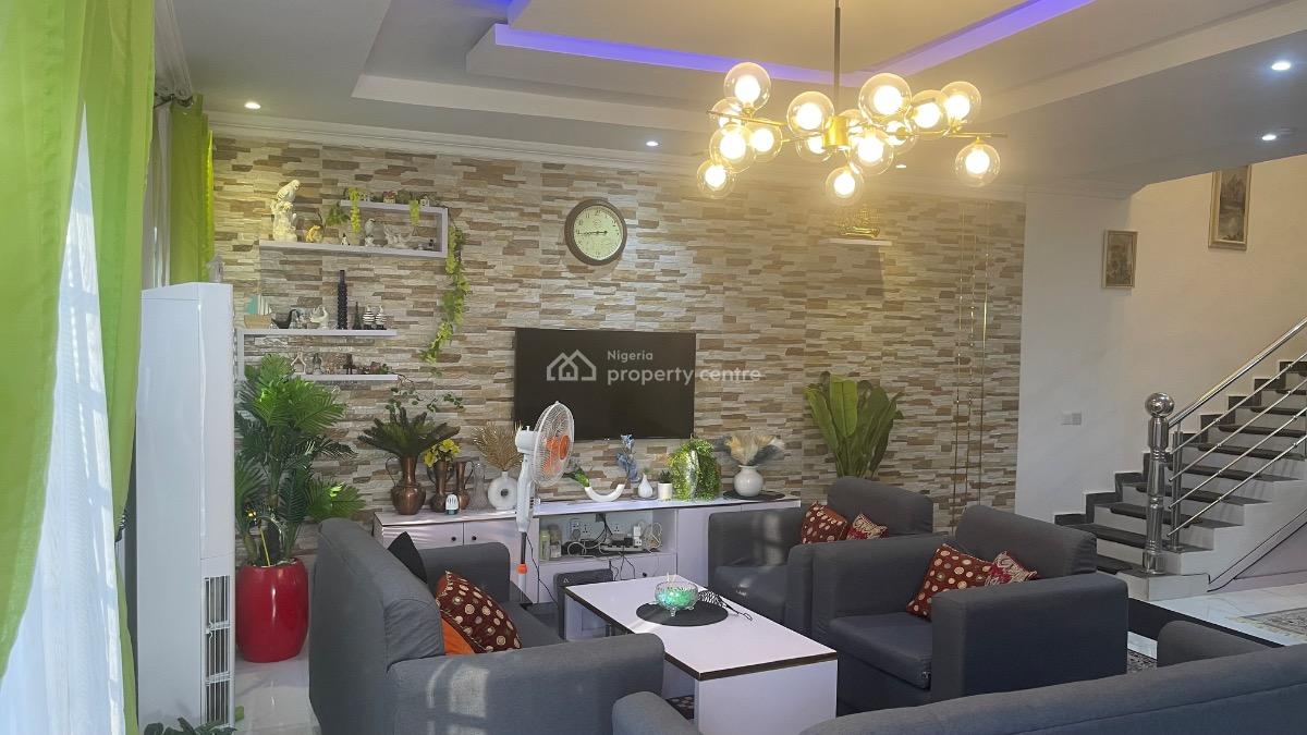 Fully Furnished Beautiful 3 Bedroom Duplex, Richland Estate, Shapati, Ibeju Lekki, Lagos, Semi-detached Duplex for Rent