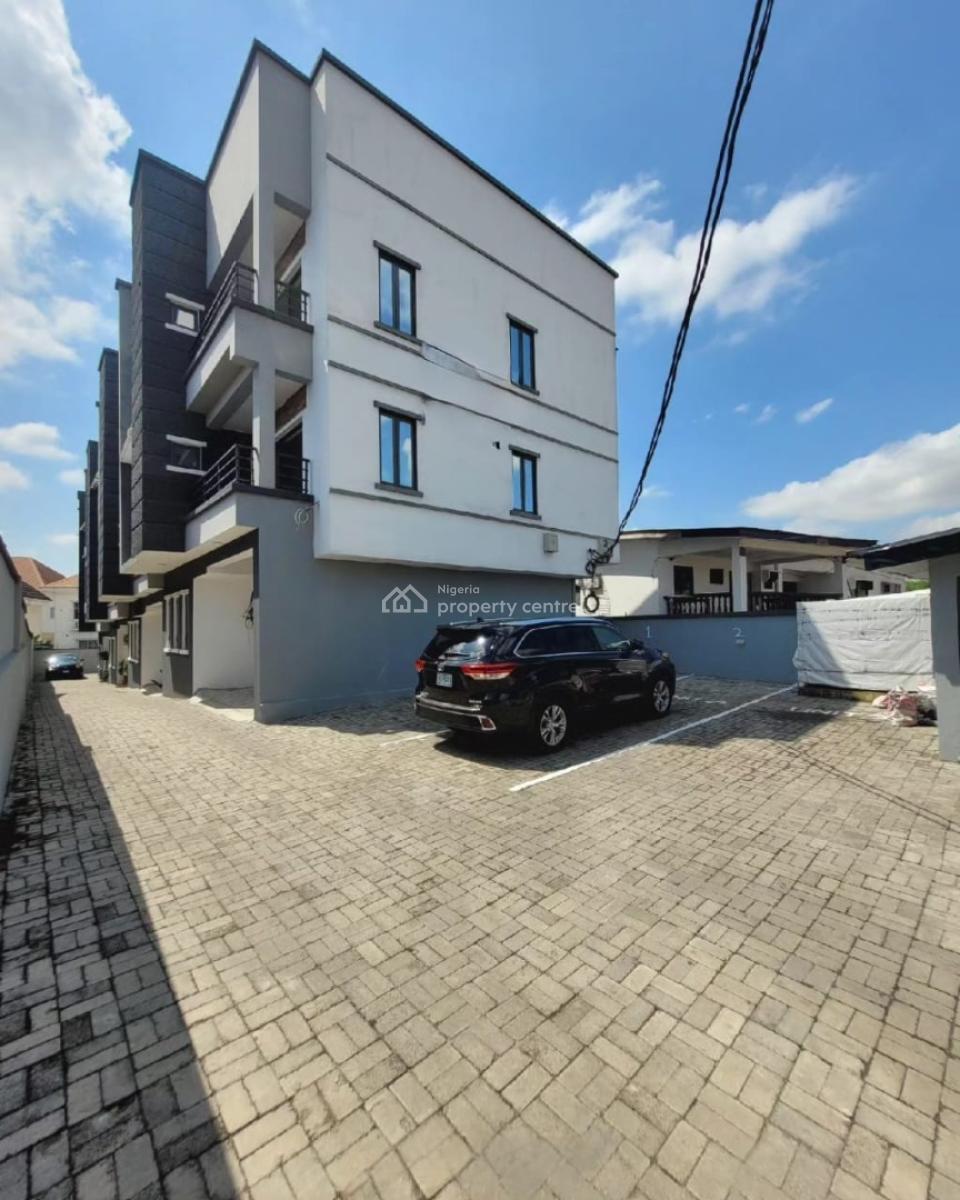 4-bed Terrace Duplex with Bq., Maryland, Lagos, Terraced Duplex for Rent
