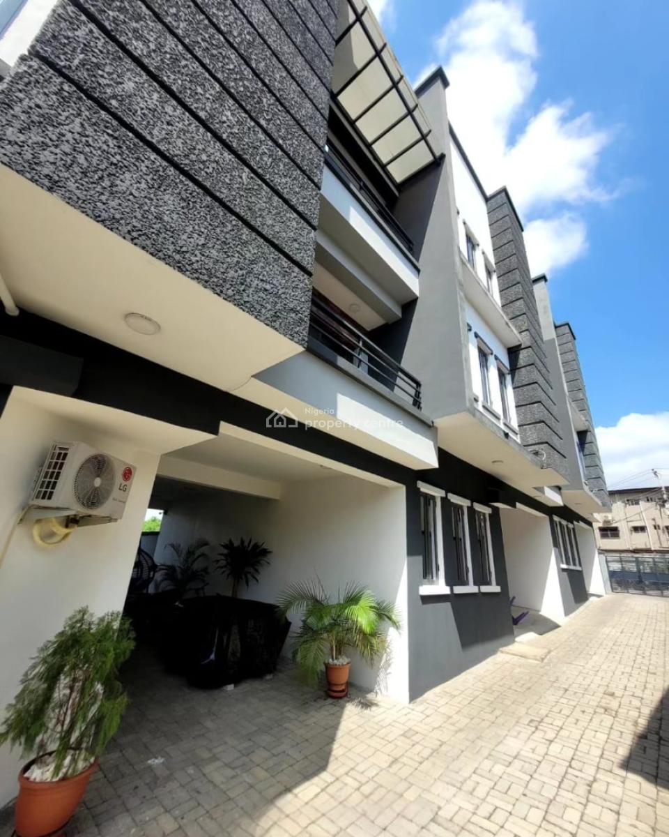 4-bed Terrace Duplex with Bq., Maryland, Lagos, Terraced Duplex for Rent