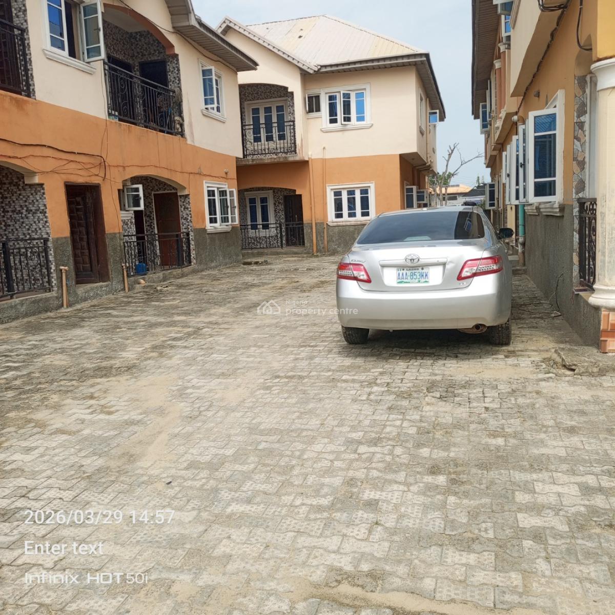 Two Bedroom Apartment, Peaceville Estate, Badore, Ajah, Lagos, Flat / Apartment for Rent