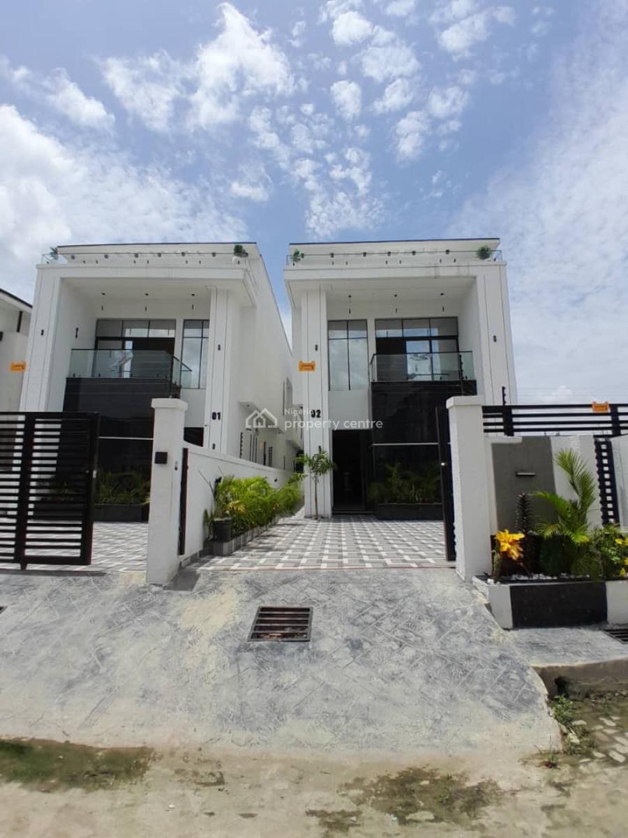 Exquisite 5 Bedroom Fully Detached Duplex with Swimming Pool, Lekki Palm City, Lekki, Lagos, Detached Duplex for Sale