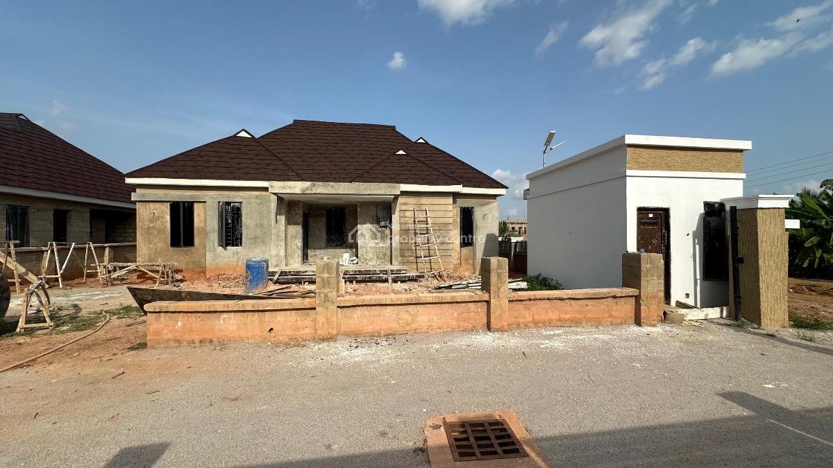 Beautiful 3bedroom Detached Bungalow with Bq, Alagbaka Gra, Akure, Ondo, Detached Bungalow for Sale