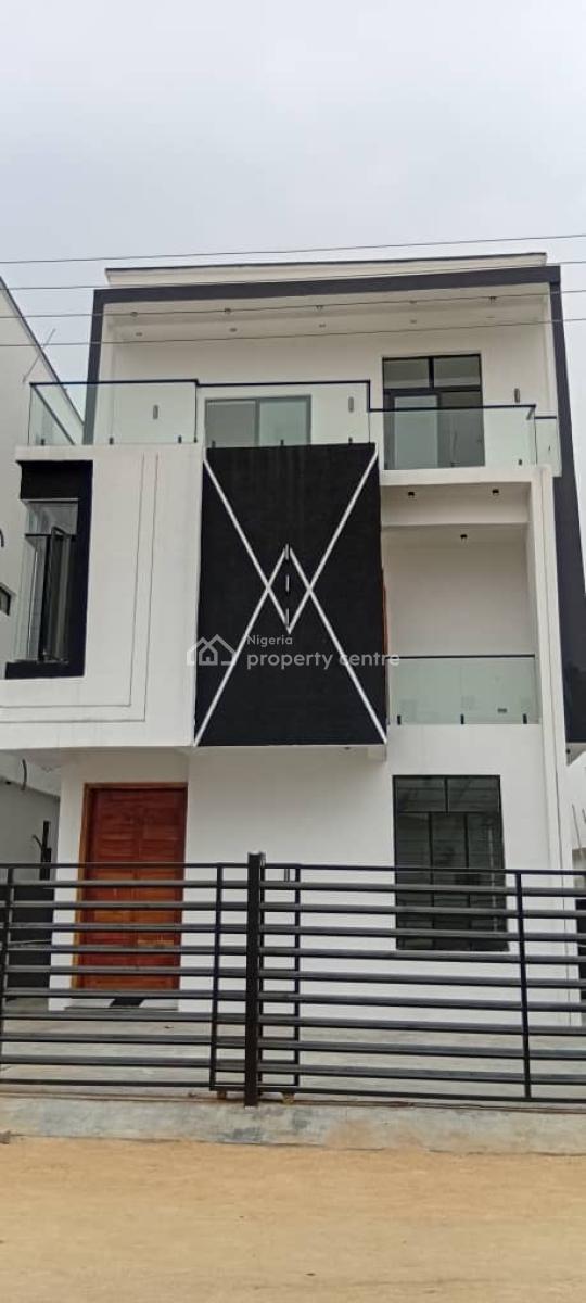 Beautiful 5 Bedroom Fully Detached Duplex with Bq, Chevron, Lekki, Lagos, Detached Duplex for Sale