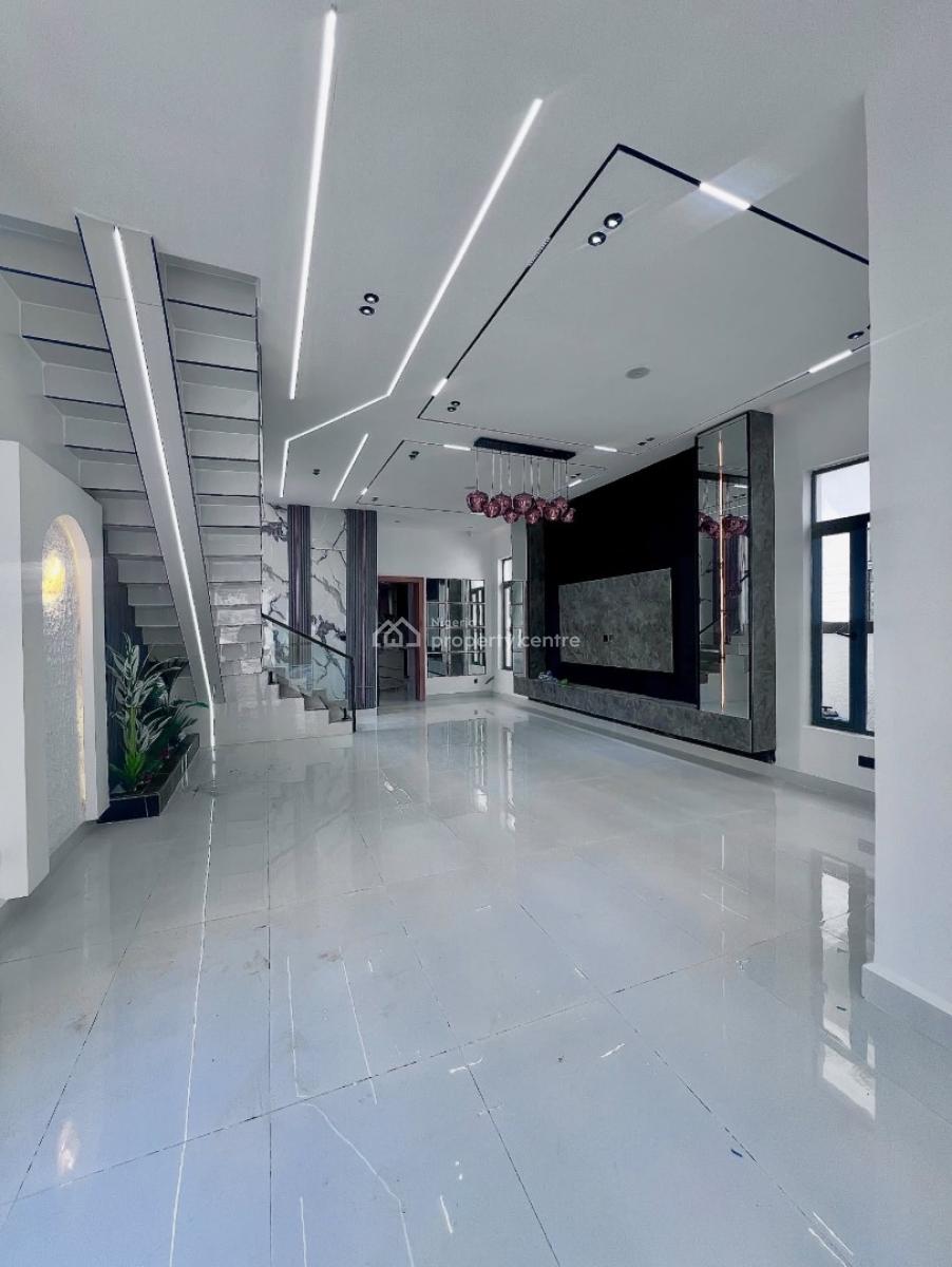 Contemporary 5 Bedroom Detached Duplex with Swimming Pool and Bq, Ajah, Ajah, Lagos, Detached Duplex for Sale